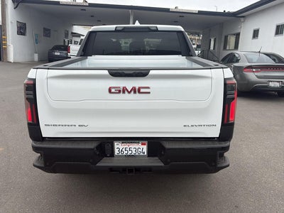 2026 GMC Sierra EV Elevation Standard Range