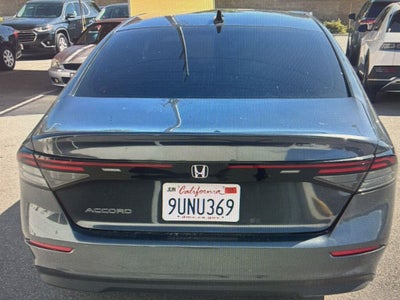 2025 Honda Accord Sedan SE