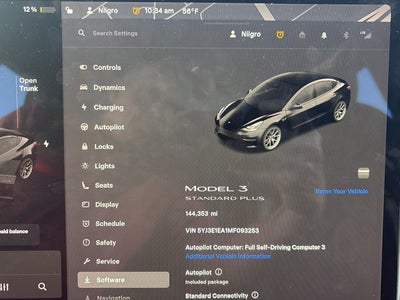 2021 Tesla Model 3 Standard Range Plus