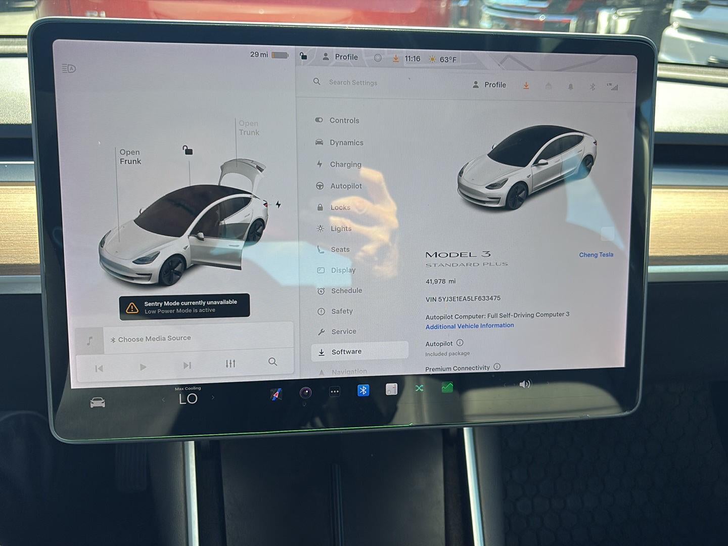2020 Tesla Model 3 Standard Range Plus