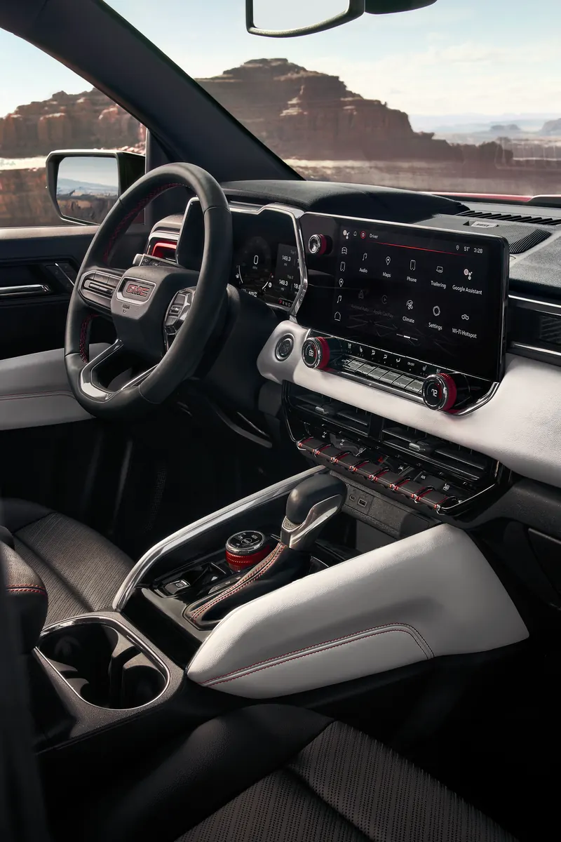 2026 GMC Canyon infotainment system at Watsonville GMC in Watsonville CA